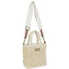 Natural, Paper Straw Crossbody | CE6709 A