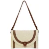 Natural, Paper Straw Crossbody | CE6723 A