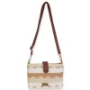 Natural, Paper Straw Crossbody | CE6684 A