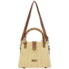 Natural, Paper Straw Crossbody | CE6646 A