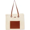 Natural, Paper Straw Shoulder Tote | CE6638 A
