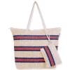 Natural, Paper Straw Shoulder Tote | CE6611 A