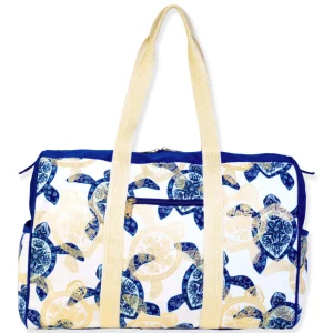 Natural, Travel Bag Layered Turtles | SNS6881 A