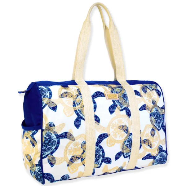 Natural, Travel Bag Layered Turtles | SNS6881 A