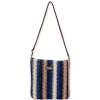 Navy, Paper Crochet Crossbody | CE6711 B
