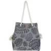 Navy, PP Straw Gap Tote | CE6737 B