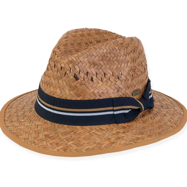 Nelson | Men's Straw Fedora Hat | HTT1163