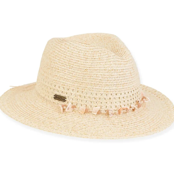 Nissi | Women's Paper Braid Fedora Hat | HH2936