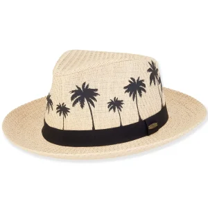 Noah | Men's Paper Straw Fedora | HCJ425