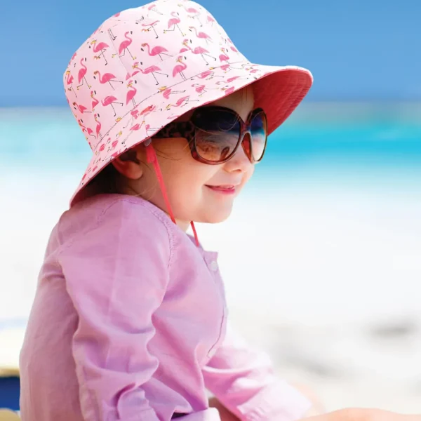 Nora | Infant Girl Cotton Bucket Hat | HK420 | | Reversible