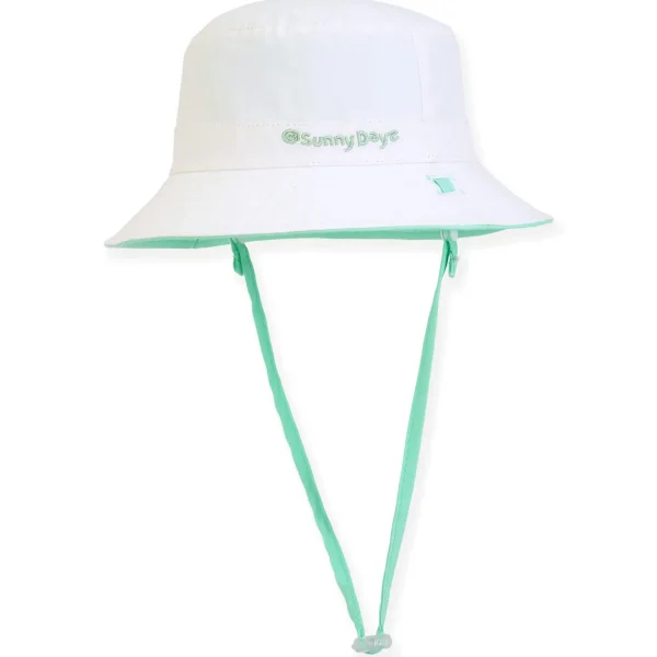 Olivia | Infant Girl Cotton Bucket Hat | HK434 | Reversible