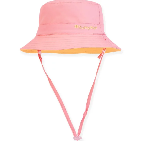 Olivia | Infant Girl Cotton Bucket Hat | HK434 | Reversible