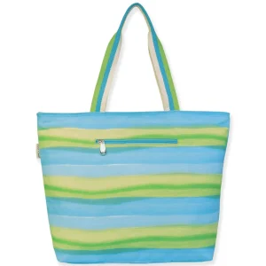 Palms, Shoulder Tote Summer Watercolor | JB170 A