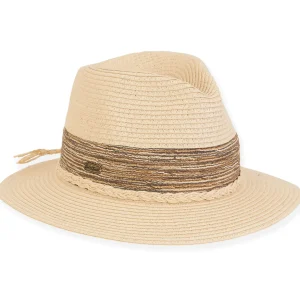 Pamu | Women's Paper Braid Fedora Hat | HH2937
