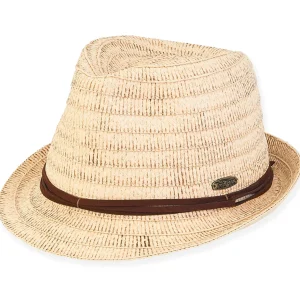 Pandora | Men's Paper Straw Fedora Hat | HTT1148