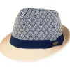 Parrot | Men's Paper Straw Fedora Hat | HTT1145