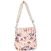 Peach Floral, Medium Crossbody | SD4811