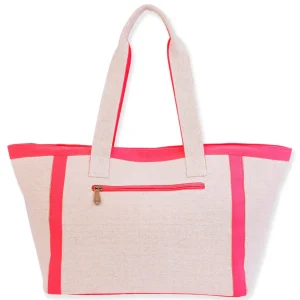Pink, Shoulder Tote Beaded Corals | SNS6800 A