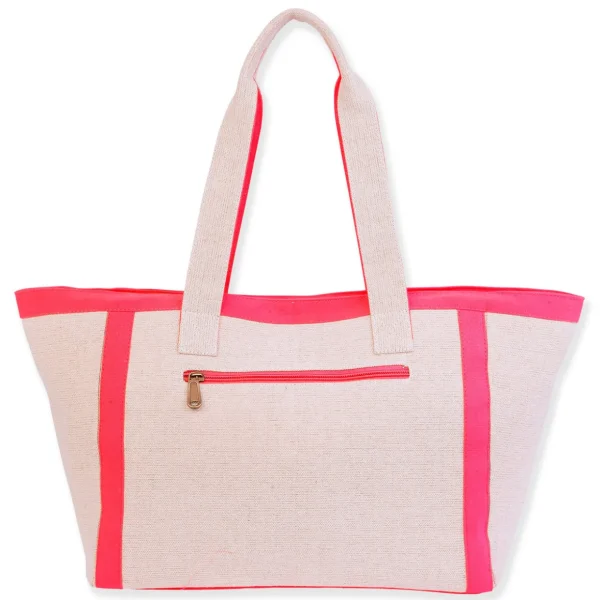 Pink, Shoulder Tote Beaded Corals | SNS6800 A