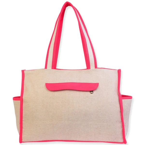 Pink, Shoulder Tote School of Fish | SNS6660 B