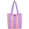 Purple, Polyester Shoulder Tote | CE6664 B