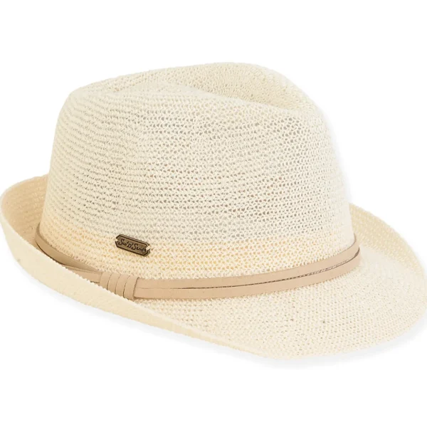 Rada | Women's Poly Braid Fedora Hat | HH2875