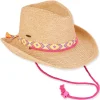 Raya | Young Girl Paper Braid Western Hat | HK480