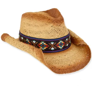 Reagan | Women's Paper Straw Western Hat | HH3125