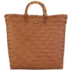 Regina | Poly Straw Shoulder Tote | CE6583