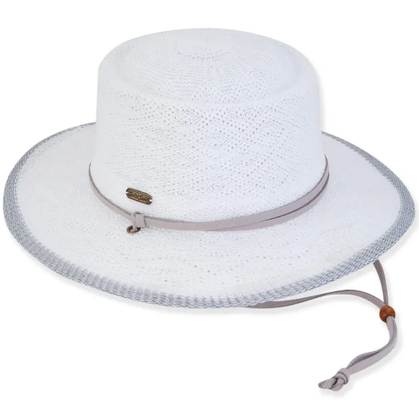 Remi | Women's Poly Braid Gambler Hat | HH3145