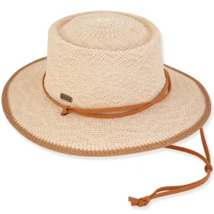 Remi | Women's Poly Braid Gambler Hat | HH3145