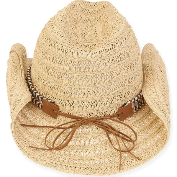 Riiska | Women's Paper Straw Western Hat | HH2823