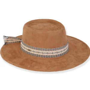 Rory | Women's Poly Fabric Gambler Woven Trim | AD1578