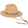 Ruby | Women's Natural Palm Straw Safari Hat | HH3174
