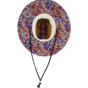 Rylee | Young Girl Rush Straw Lifeguard Hat | HK398