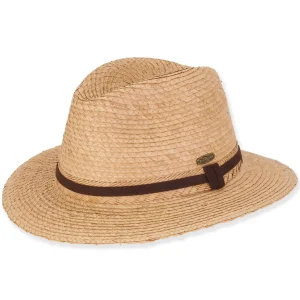 Samuel | Men's Palm Straw Safari Hat | HTT1189
