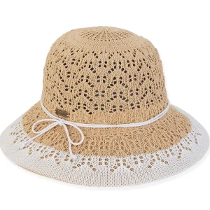 San Clemente | Women's Poly Braid Bucket Hat | HH2894 B