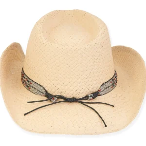 Sapodilla | Women's Paper Straw Western Hat | HH2825