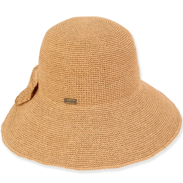 Sarah | Women's Paper Straw Backless Hat | HH3141