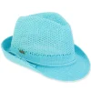 Scarlett | Infant Girl Cotton Poly Fedora Hat | HK504