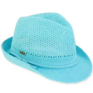 Scarlett | Infant Girl Cotton Poly Fedora Hat | HK504