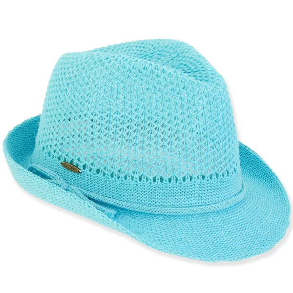 Scarlett | Infant Girl Cotton Poly Fedora Hat | HK504