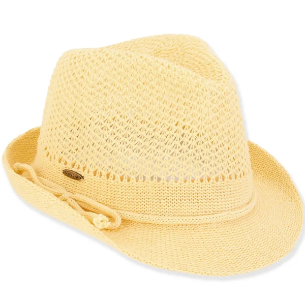 Scarlett | Infant Girl Cotton Poly Fedora Hat | HK504