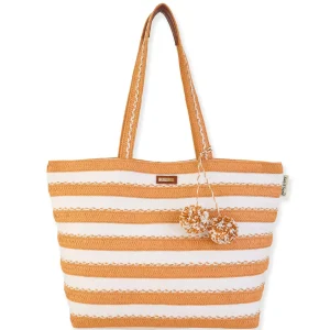 Selah | Natural Straw Shoulder Tote | CE6544