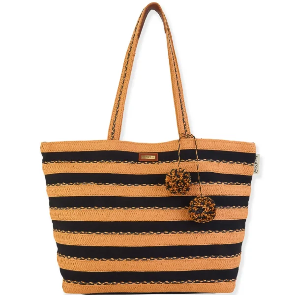 Selah | Natural Straw Shoulder Tote | CE6544