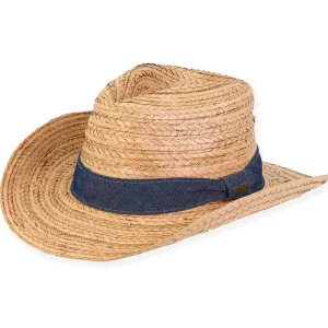 Sepulture | Men's Straw Western Hat | HTT1153