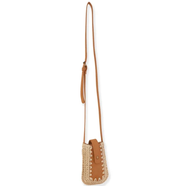 Serena | Natural Crochet Small Crossbody | CE6598