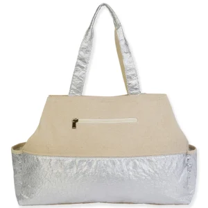 Silver, Gap Tote Crushed Metallic | SNS6810 A