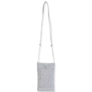 Silver, Polyester Crossbody | CE6721 A
