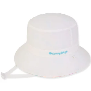 Sofia | Young Girl Cotton Bucket Hat | HK498 | Reversible
